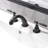 Widespread 2-handle Bathroom Faucet with Drain Assembly