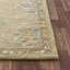 Tapis oriental oriental en laine touffeté à la main Medallion-1365168967