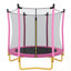 Trampoline intérieur / extérieur pour tout-petit avec enceinte et pieds stables en forme de U-126757081