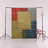 Mira Multi-Colored Corner Abstract Square Section Patterned Creative Modern Decorative Rug-764052767