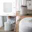 S/10 French Country Home Decor Collection (Includes An Artificial Plant, Vase, Trays, Stool Side Table)