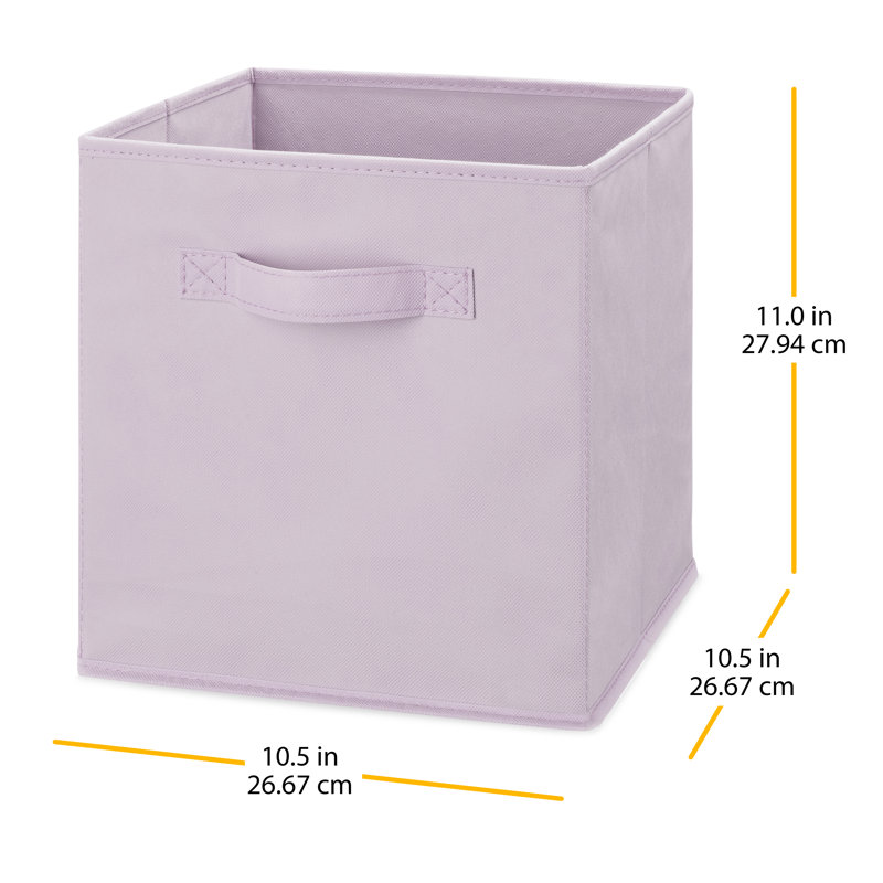 Cube escamotable H 11 po x l 10,5 po x P 10,5 po, Lavande