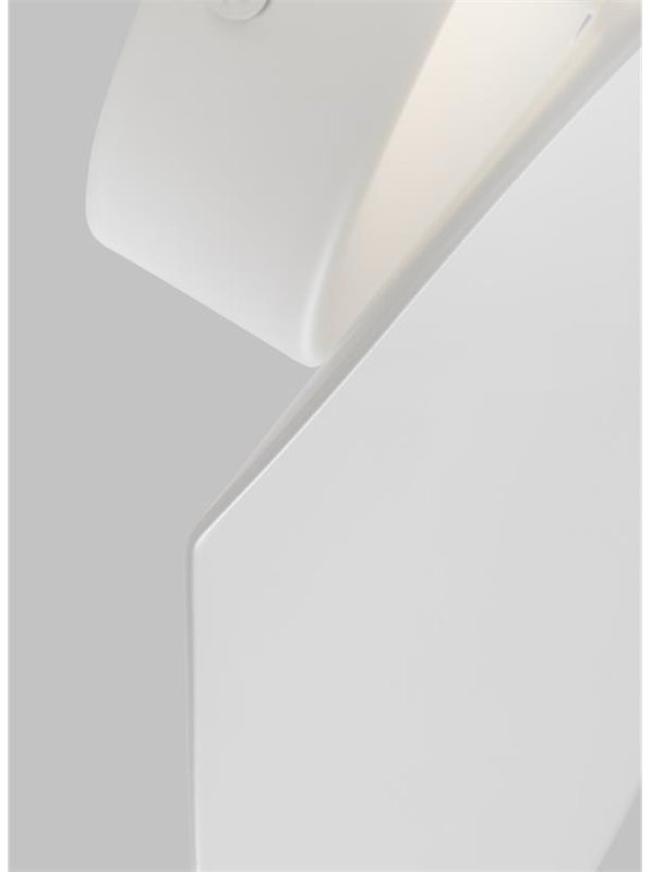 Dottie Large Sconce, Matte White, Matte White