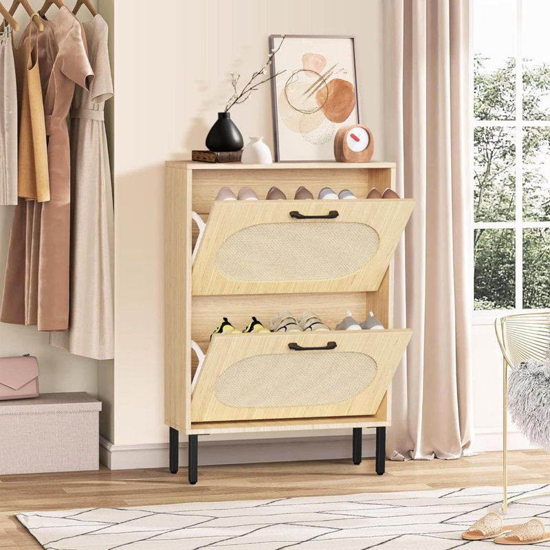 Meuble de rangement 10 paires de chaussures