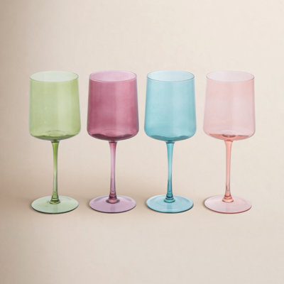 Orland 4 Piece Glass Glassware Set