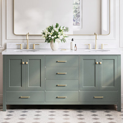 Ensemble de meuble-lavabo double 73 po Amariani