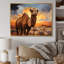 Camel Crossing, reproduction d'art sur toile-657590344-657590706