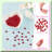 Heart-Shaped Beads, 6mm, 100 Pcs