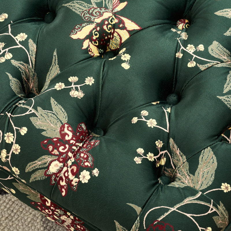 Banc rembourré Eloise, Forest Green