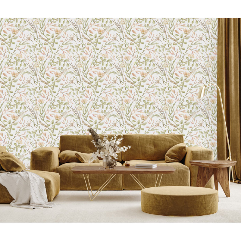 Floral Tile, 225" L x 25" W