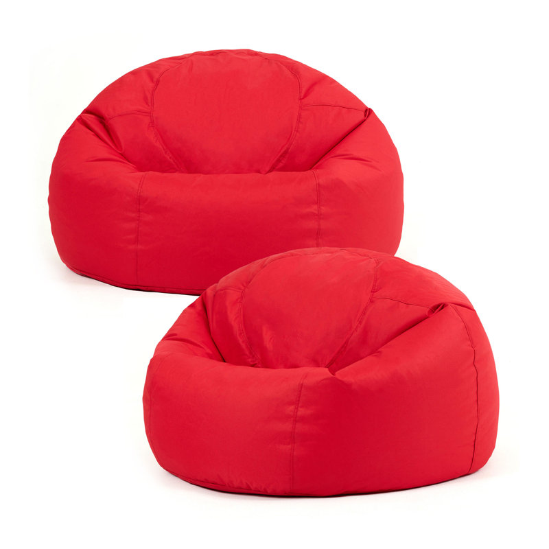 Kingston Water-Resistant Classic Bean Bag, Red 