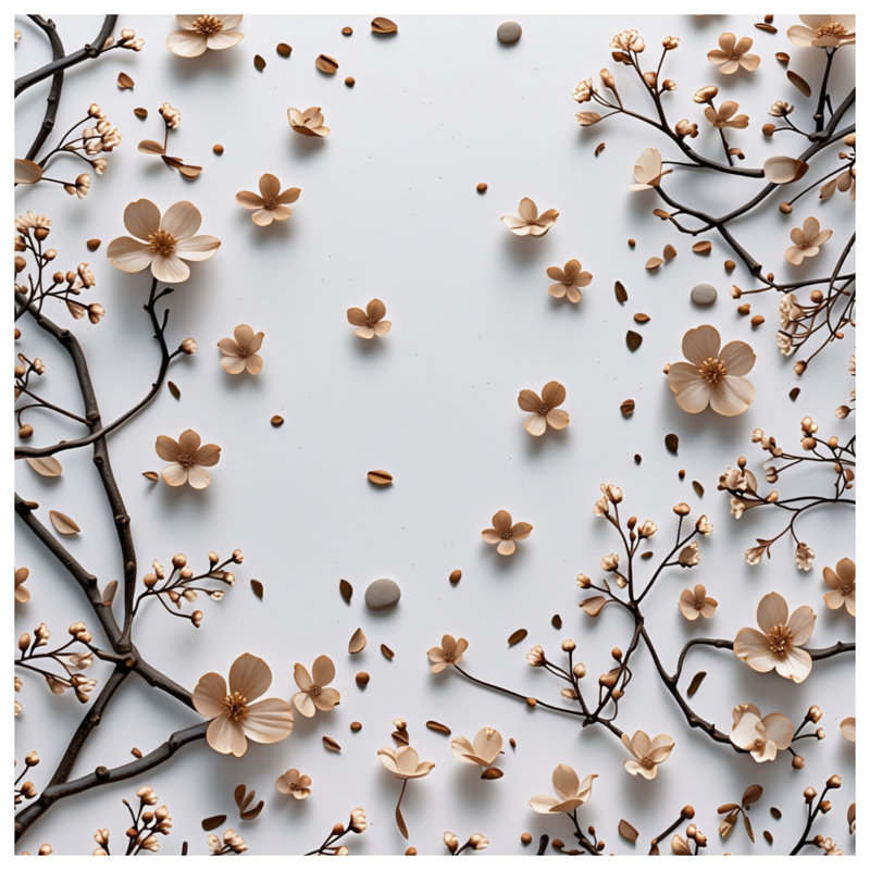 Coussin Cherry Blossom, 26 po x 26 po
