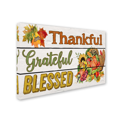 « thanksgiving 6 », reproduction d’impression sur toile tendue
