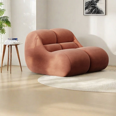 Chaise de loisir légère en bois massif de style luxueux