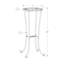 Table d'appoint, côté, bout, support à plante, rond, salon, chambre à coucher, contemporain, moderne