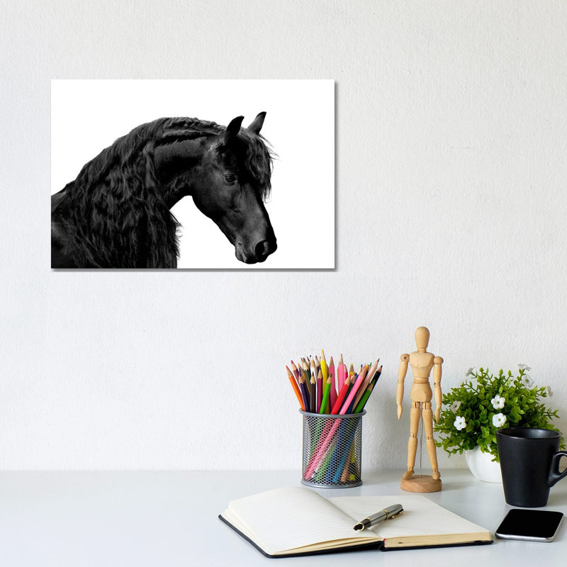 Classic Black I by Samantha Carter - Gallery-Wrapped Canvas Giclée on Canvas, 66.04 cm H x 45.72 cm W x 3.175 cm D, Canvas