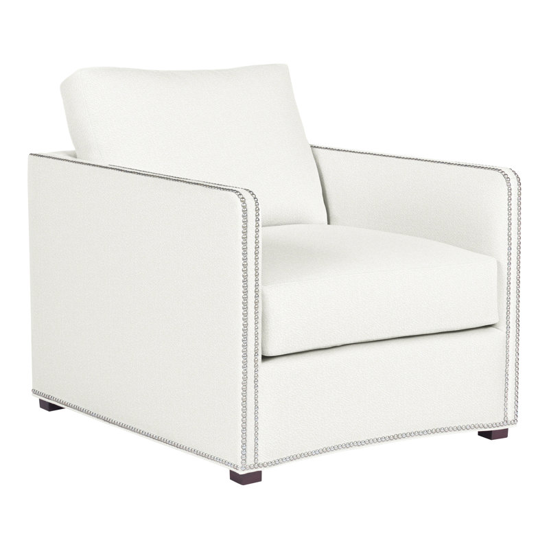 Wynne Linen Sunbrella® Cotton Armchair, Kempsey Sheepskin, Yes