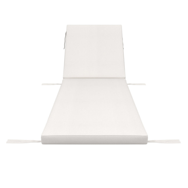 Sunbrella® Outdoor Chaise Cushion, 24" W x 73" D, Sunbrella® Canvas Natural