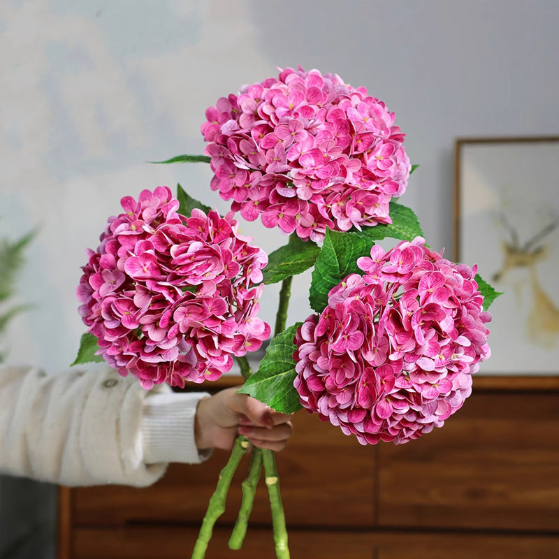 Décoration de vase simulée, Rose