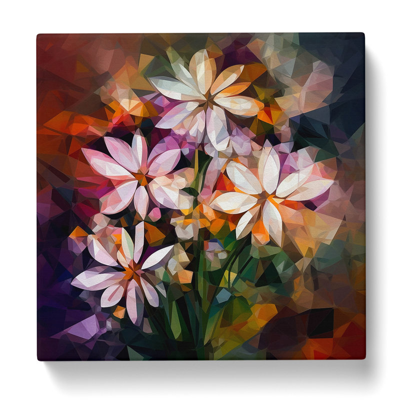 Floral Cubism No.1 - No Frame Print