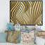 " Wavy Luxury Gold Gradients I " Painting Print-67391066-67391072