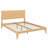 Modern Wood Platform Bed With Slat Support-50888969-50888971