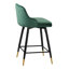 Swivel Velvet Upholstered Counter & Bar Stool-886128419-873056582