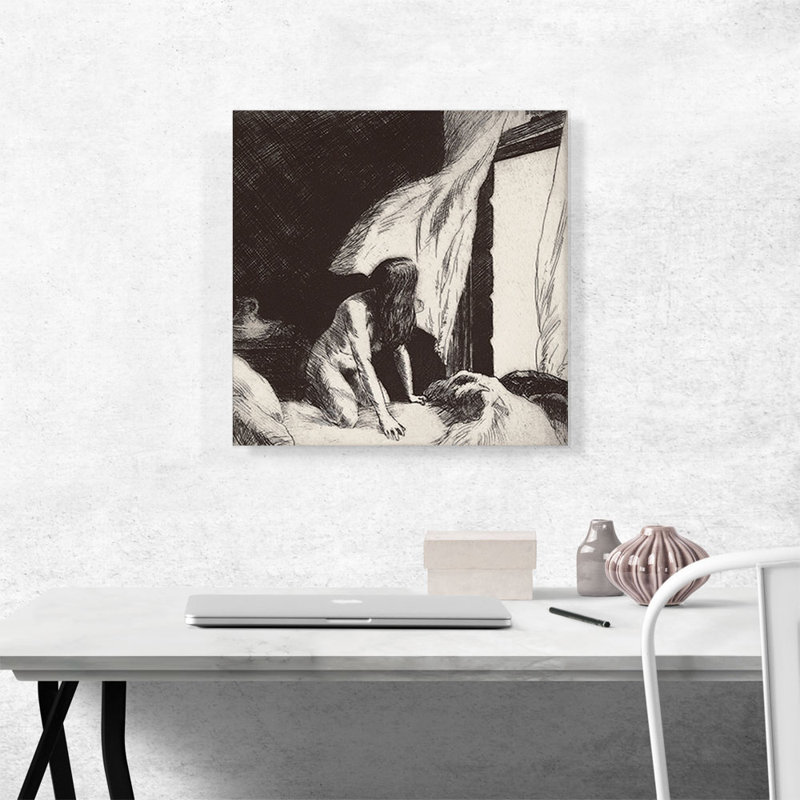 «Evening Wind 1921» - reproduction, H 18 po x l 18 po x P 1,5 po