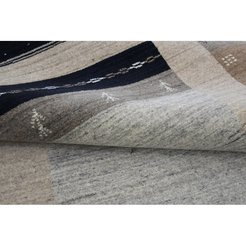 Area Rug in Beige/Rust, Rectangle 7'9" x 9'9"