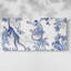 «Blue Monkey Land Toile I», toile tendue avec châssis - prête à être accrochée-1949747780