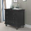 Armoire de rangement à 3 tiroirs, table de bout avec plateau coulissant et armoire de salon-90043377