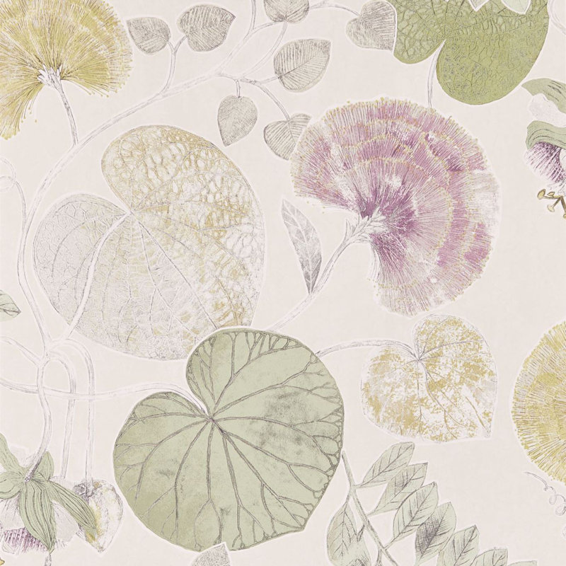 Dardanella 10.05m x 52cm Wallpaper Roll, Linden/Heather