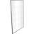 Glass Grid Style Panel Black Wall Mirror-1588892493