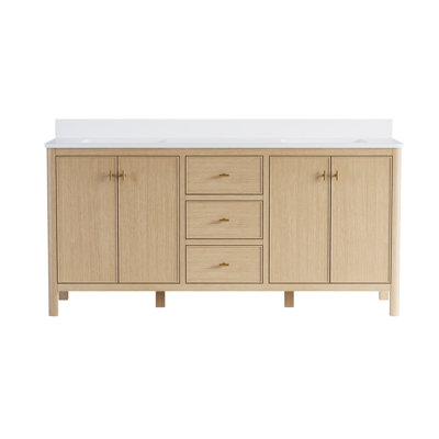 Meuble-lavabo double 72 po Kingsley