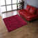 Sanford HAND TUFTED SHAG POLYESTER ECO-FRIENDLY AREA RUGS - Violet & Black Color | Solid Design | Area Rugs for Living room,Bedroom