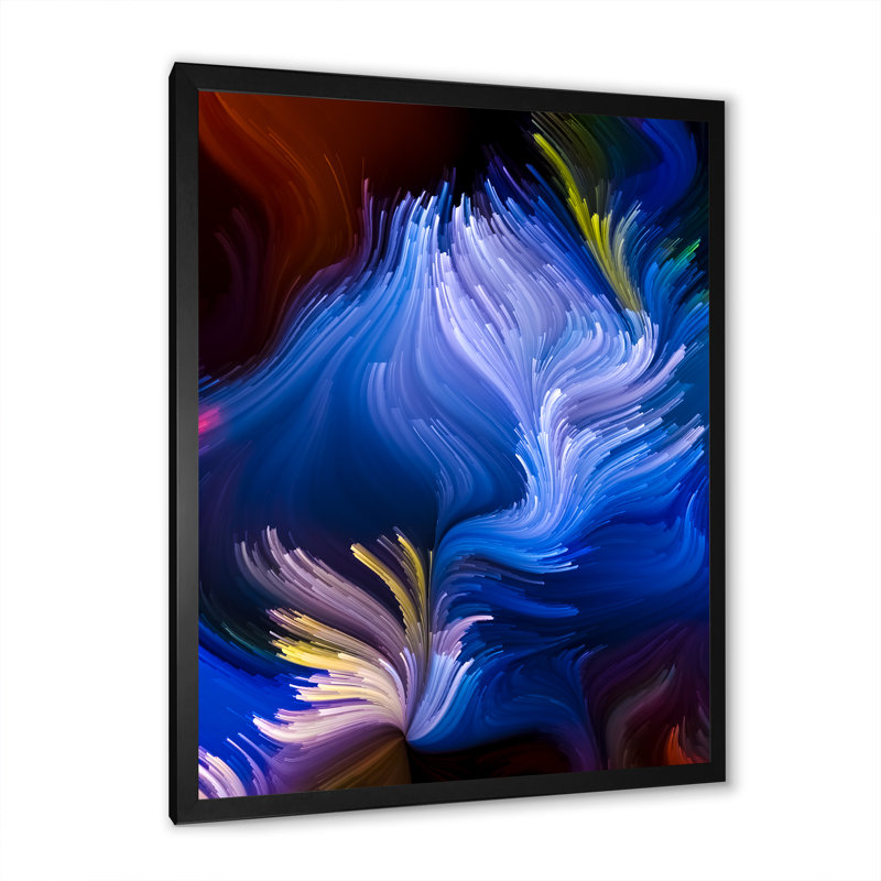 Art mural méditation sur toile, Cadre photo noir, H 20 po x l 12 po x P 1 po