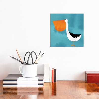 Pelican 1 Piece Wall Art on Canvas