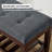44" Upholstered Shoe Storage Bench – Perfect for Entryway, Mudroom, or End-of-Bed Seating-540770682