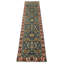 Tapis bleu sarcelle Serapi Heritage 2 pi 6 po x 11 pi 11 po
