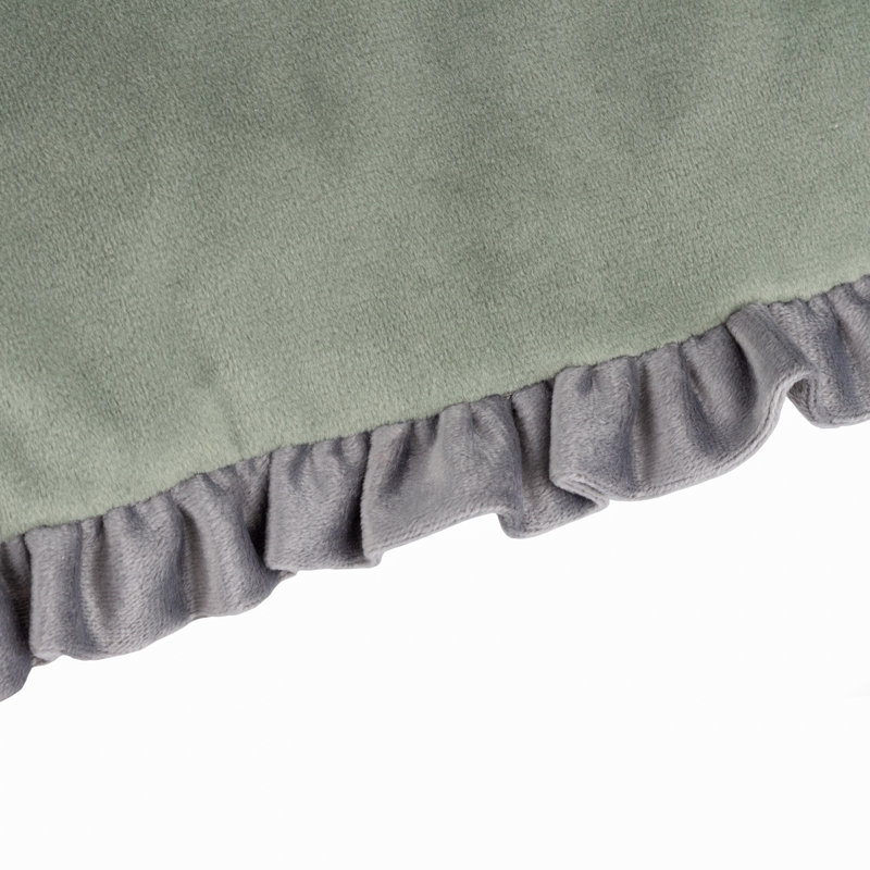 Tilly Rectangular Cushion, Sage Green, 30" H x 50" W, Pillow Cover Only - No Insert