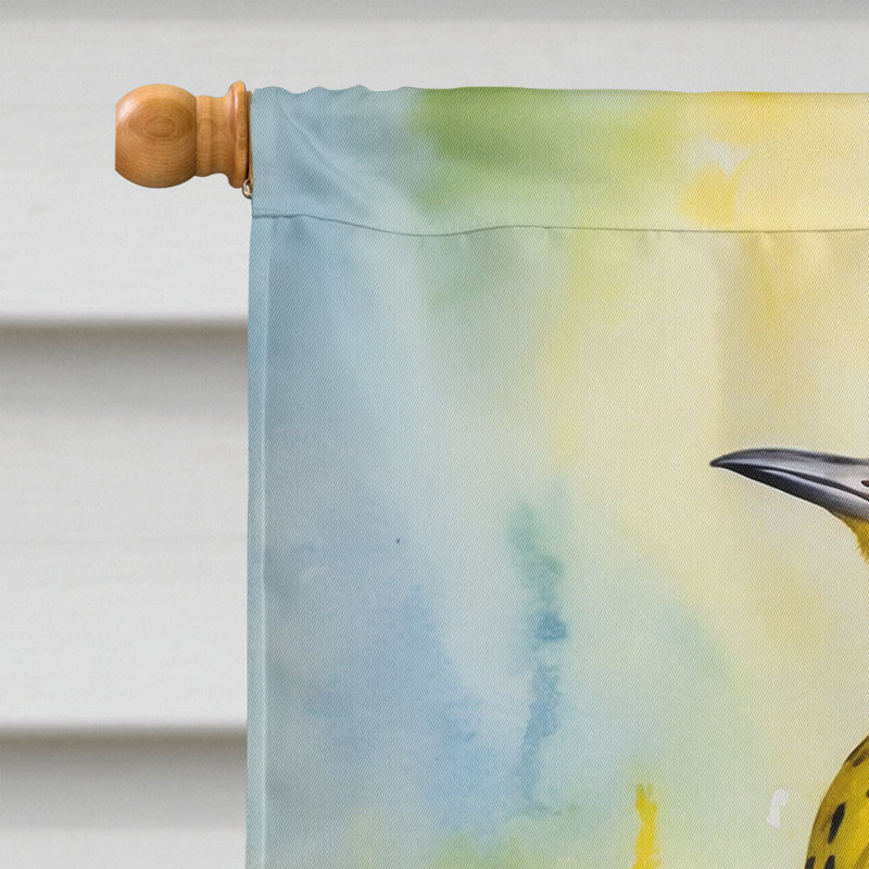 Drapeau pour la maison, Montana Meadowlark occidental