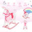 Cadeaux d'anniversaire roses pour enfants avec peluche