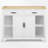 Kitchen Island with Extendable Dining Table-950181085