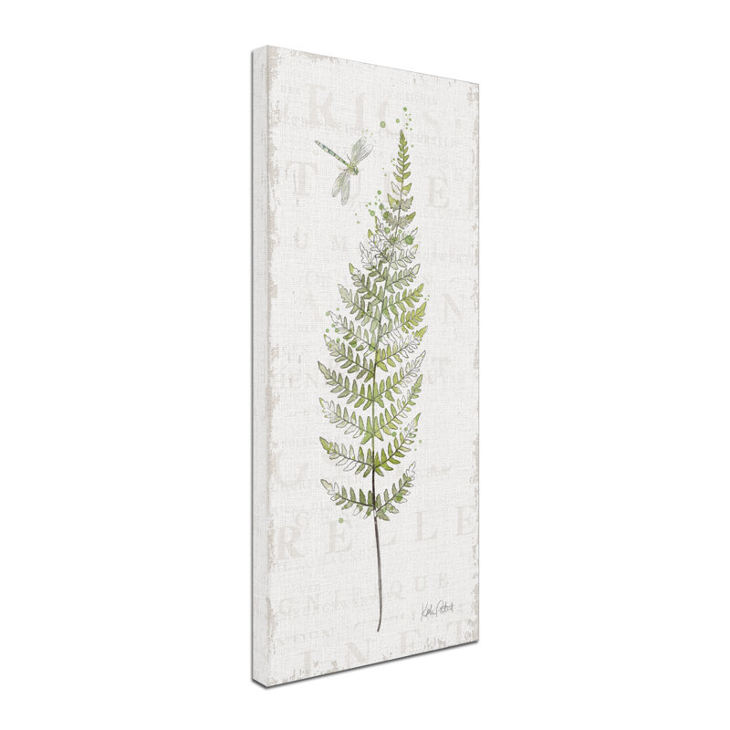 «In the Forest IX», reproduction d'impression sur toile tendue, H 24 po x l 10 po x P 2 po