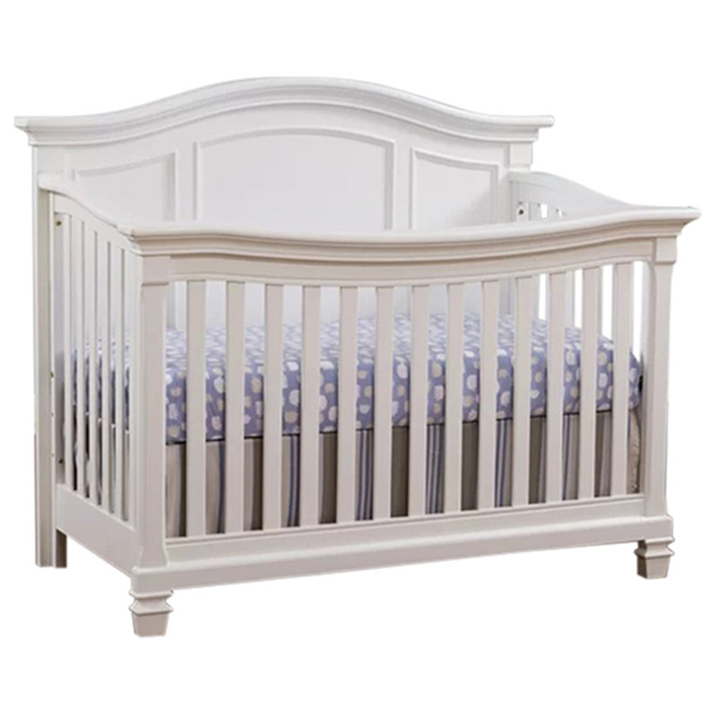 Lit de bébé convertible 4-en-1 Glendale, Blanc
