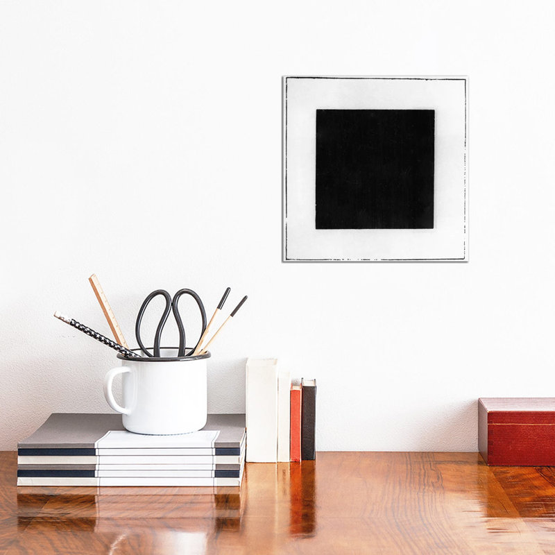 Black Square by Kazimir Severinovich Malevich - Wrapped Canvas Gallery-Wrapped Canvas Giclée, 30.48 cm H x 30.48 cm W