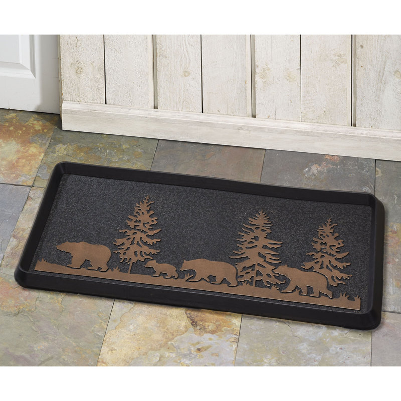 Plateau pour bottes en caoutchouc 32 po x 16 po Bear
