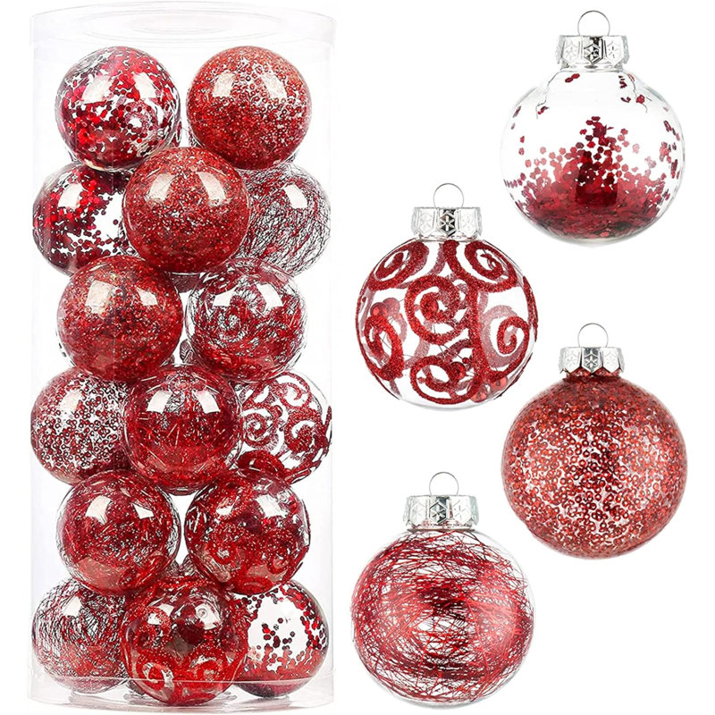 Ball Ornament, Red
