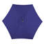 9 pi. Parasol de marché en polyester avec inclinaison et manivelle bleu marine-1755218503