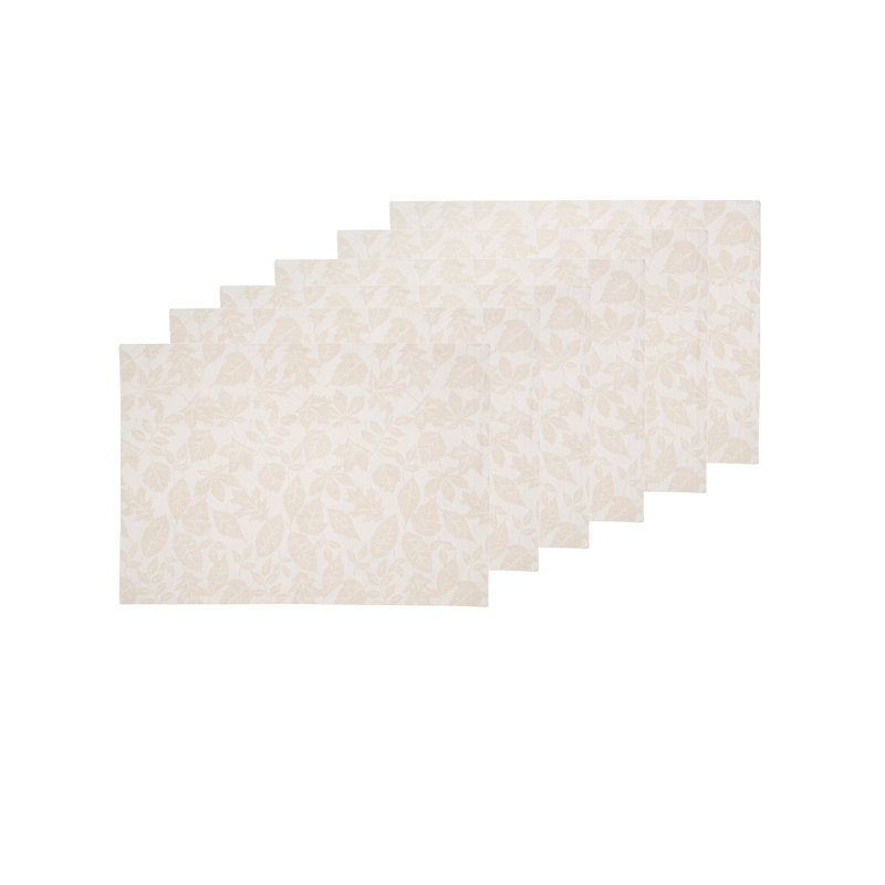 Warm Harvest Leaves Placemat S/6